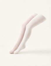 Baby Cable and Marker Tights Twinset, Multi (MULTI), large