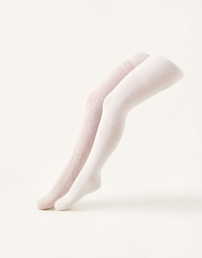 Baby Cable and Marker Tights Twinset, Multi (MULTI), large