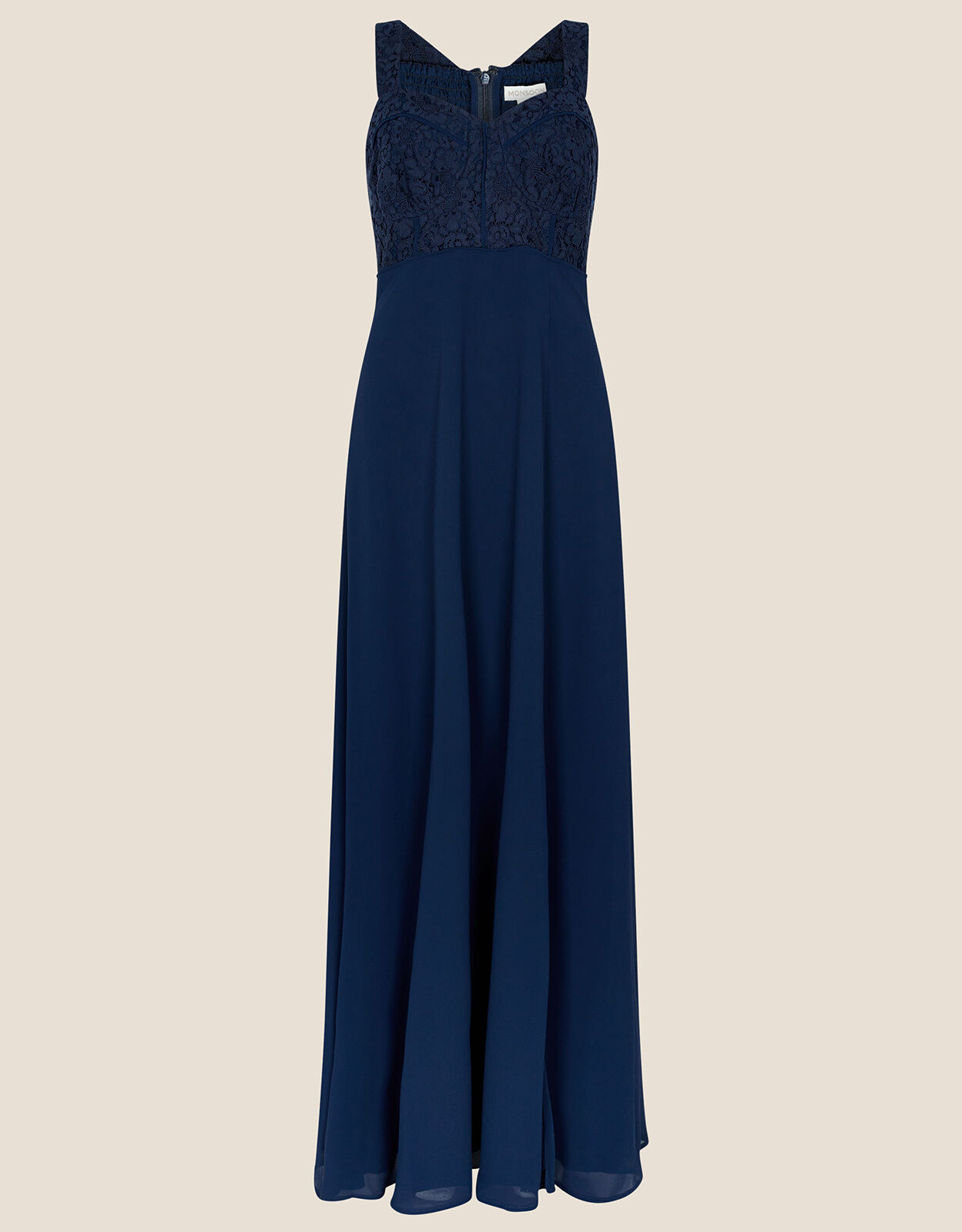 Lori Lace Maxi Dress Blue