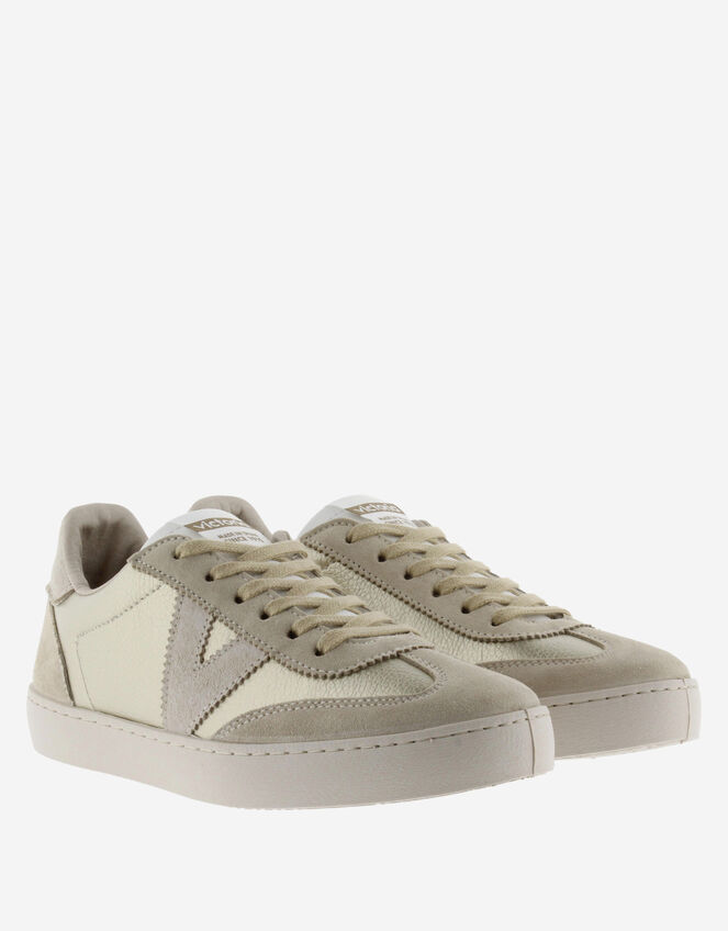 Victoria Berlin Metallic Trainers, Gold (GOLD), large