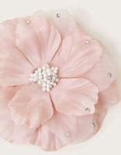 Oversized Flower Fascinator Clip, , large