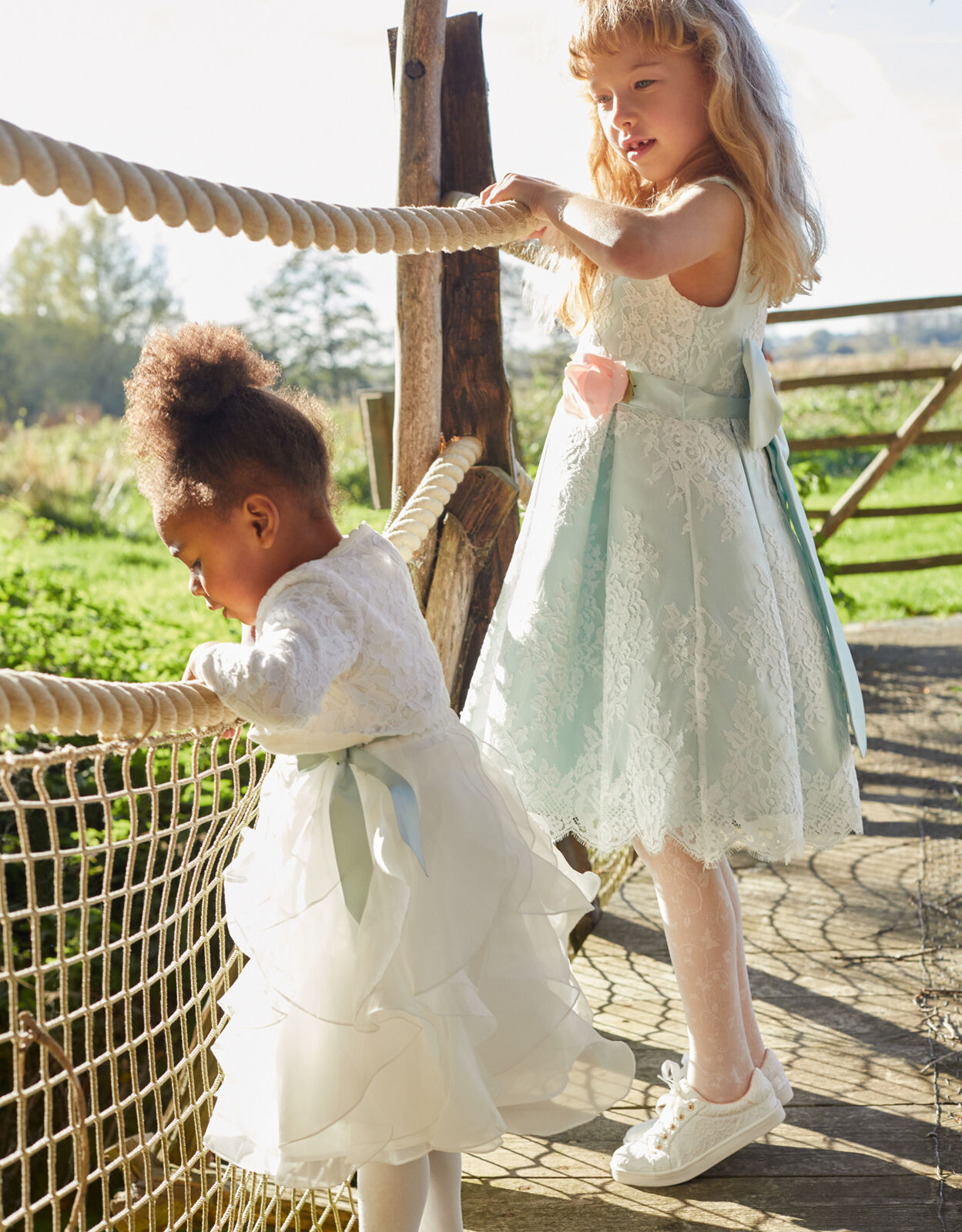 Lola Lace Dress Green