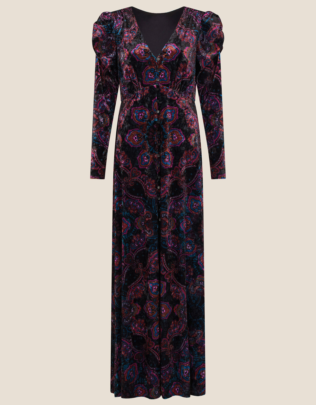 Victoria Printed Maxi Dress Black Monsoon Global Navigation Catalog Monsoon Global
