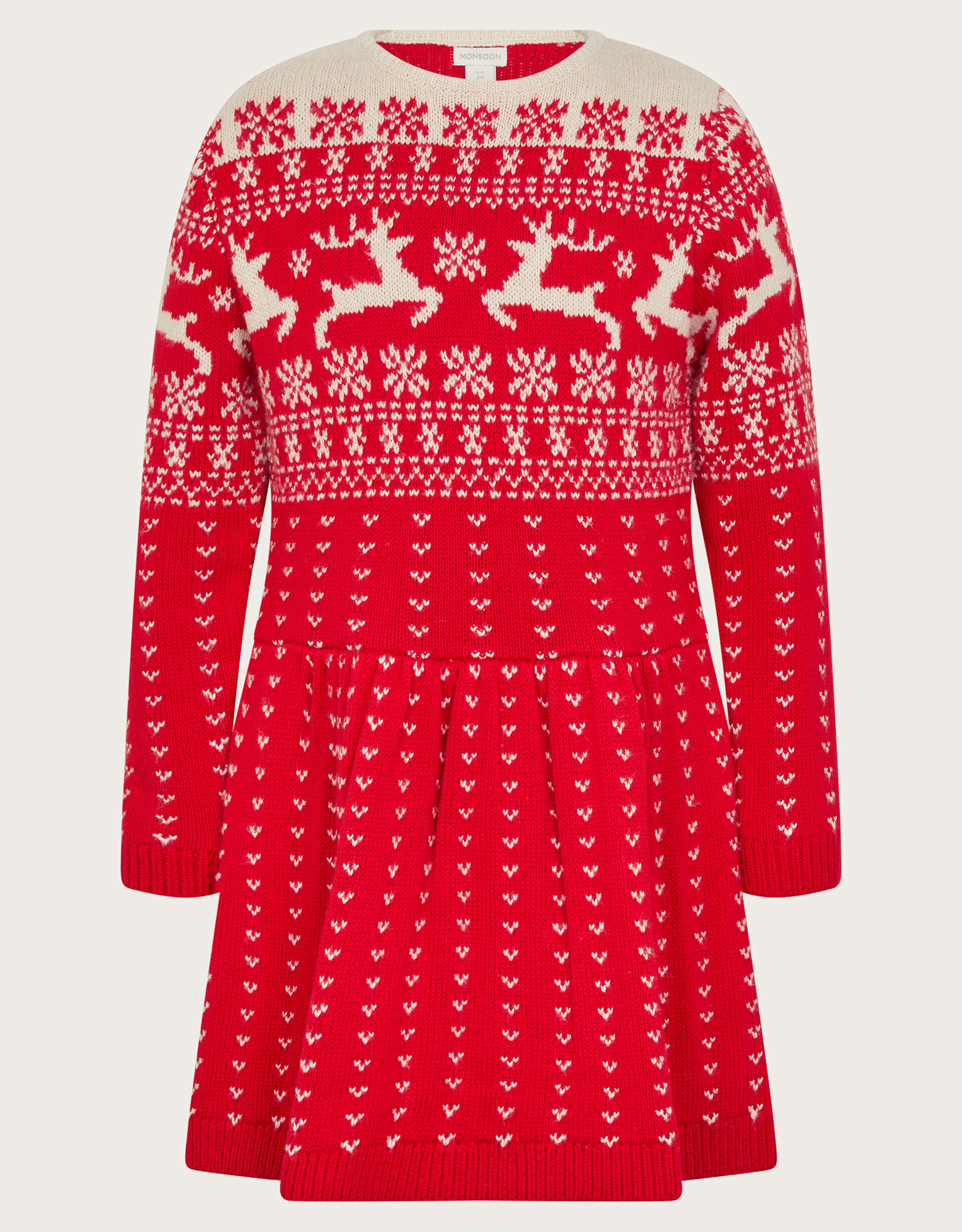 Monsoon reindeer jumper top