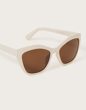 Chunky Brown Lens Sunglasses, , large