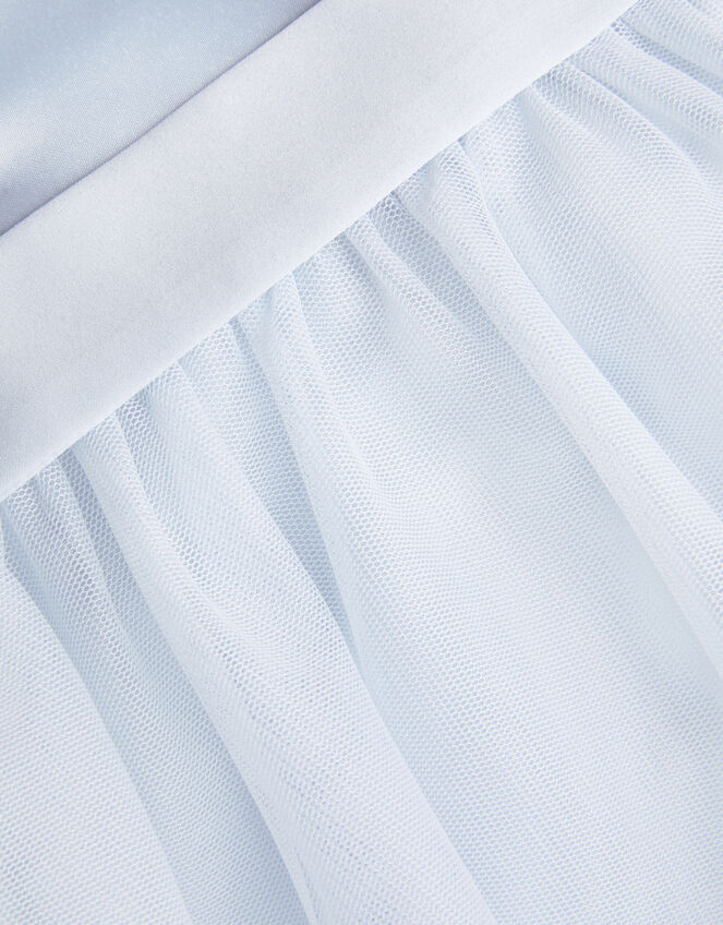 Baby Tulle Bridesmaid Dress, Blue (PALE BLUE), large