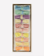 Meri Meri 10-Pack Velvet Bow Hair Clips, , large