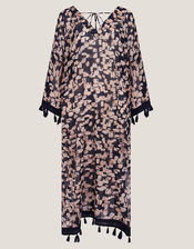 Alwena Block Print Kaftan Dress, , large