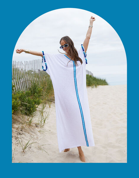 Pītusa Rainbow Pom-Pom Kaftan, , large