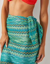 Nadia Zigzag Sarong, , large