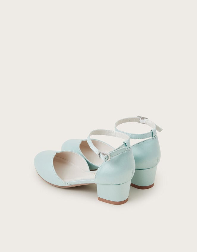 Tulip Toe Two-Part Heels, Green (SAGE), large