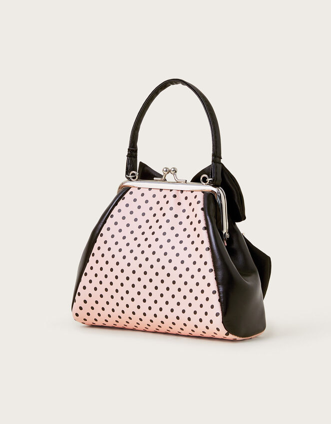 Emily Bow Polka Dot Bag, , large