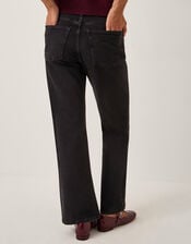 Sienna Straight Leg Jeans, Black (BLACK), large