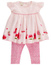 Newborn Baby Pippa Top and Legging Set, Pink (PINK), large