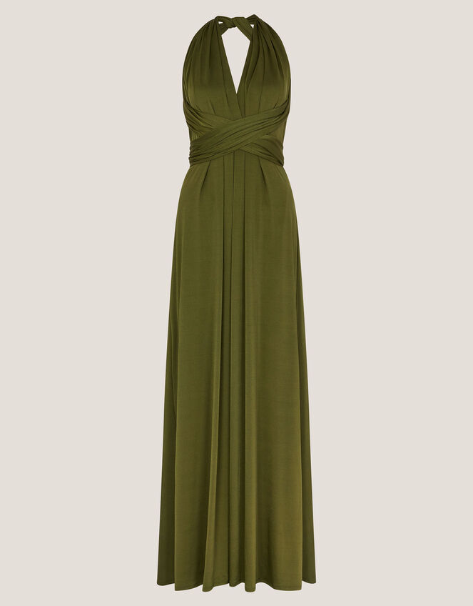 Thea Multiway Bridesmaid Dress, Green (OLIVE), large
