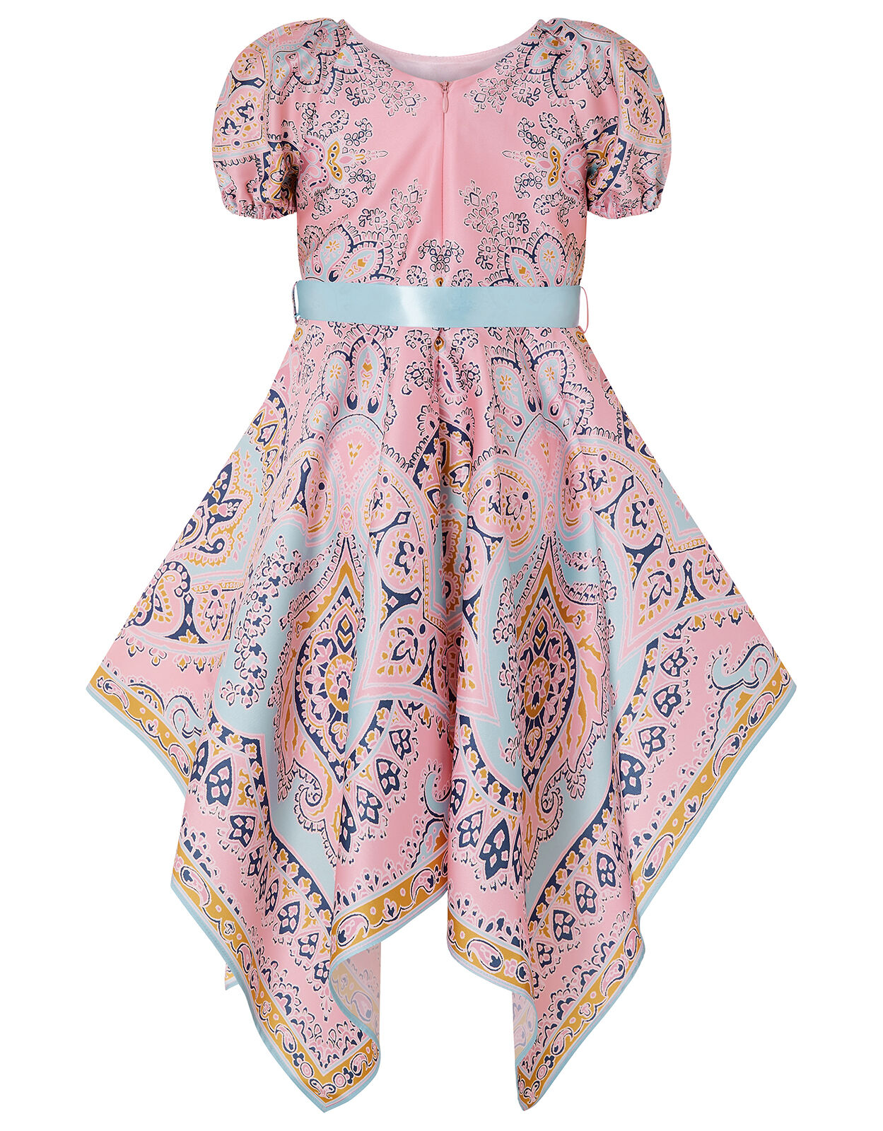 girls hanky hem dress