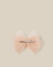 Spring Butterfly Bow Hair Clip, Gold (GOLD), large
