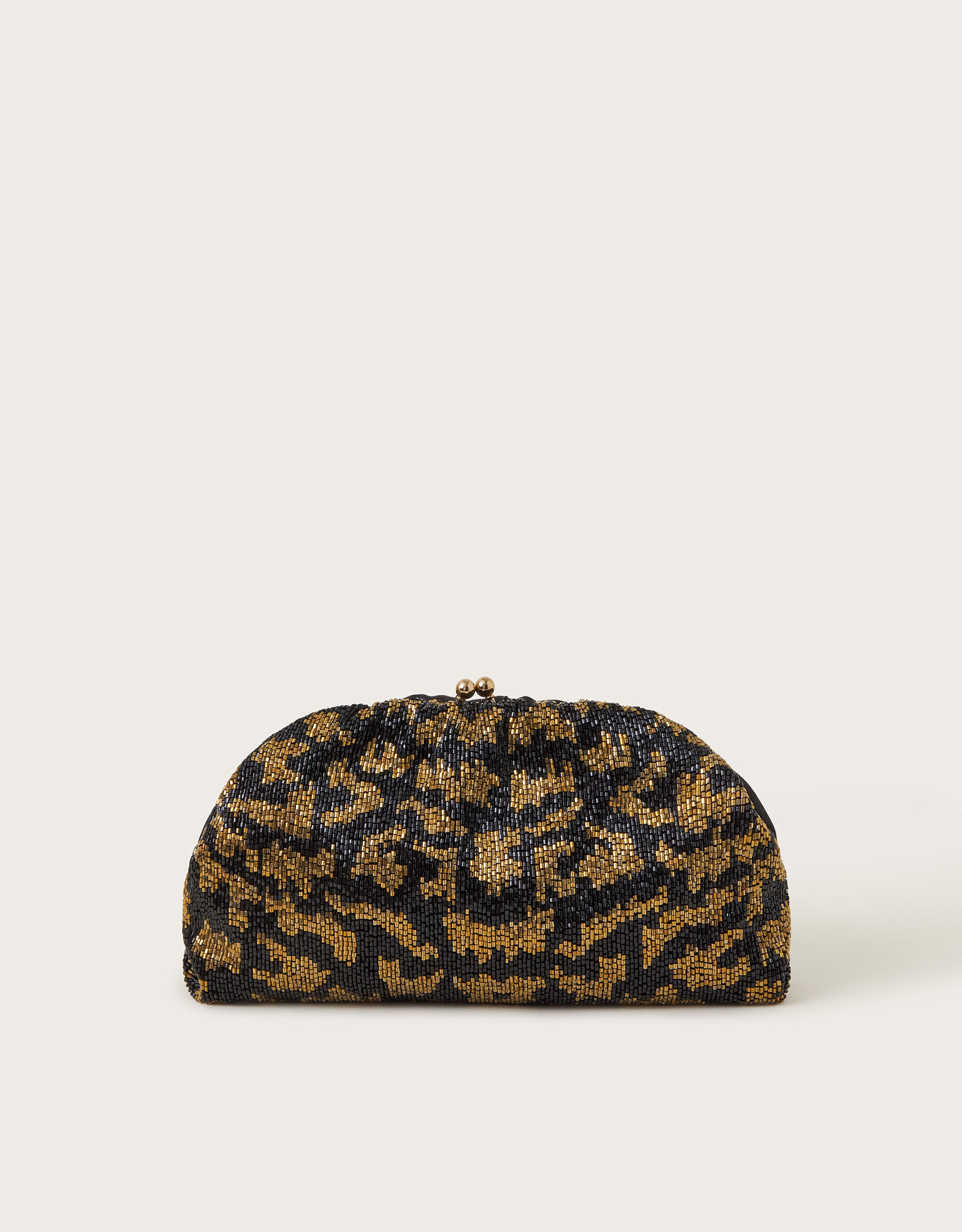 Leopard print clutch bag on sale