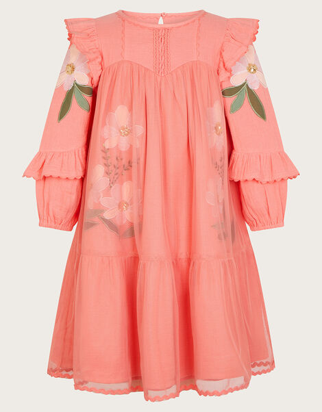 Boutique Daisy Tulle Dress, Pink (PINK), large