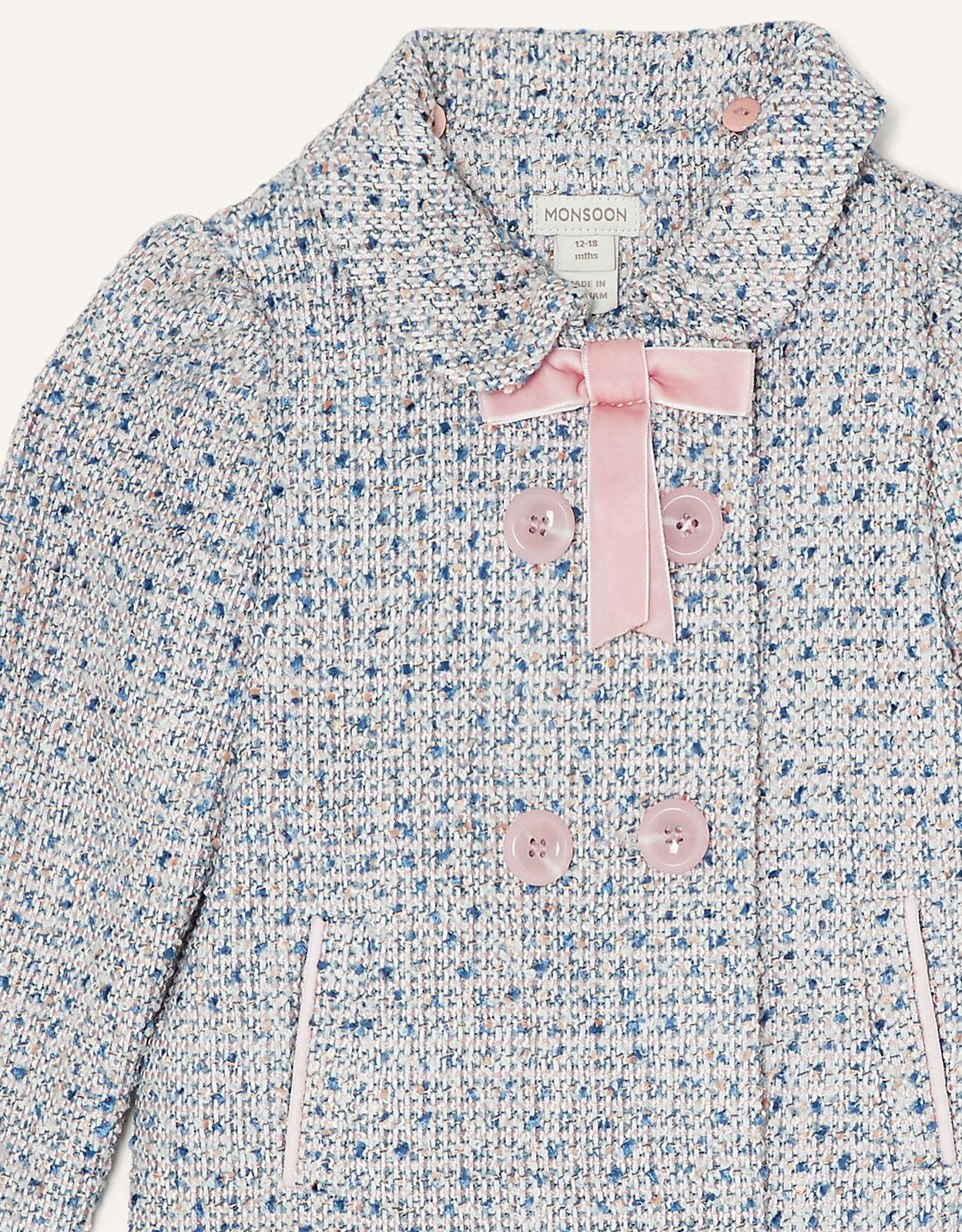 Monsoon store tweed coat
