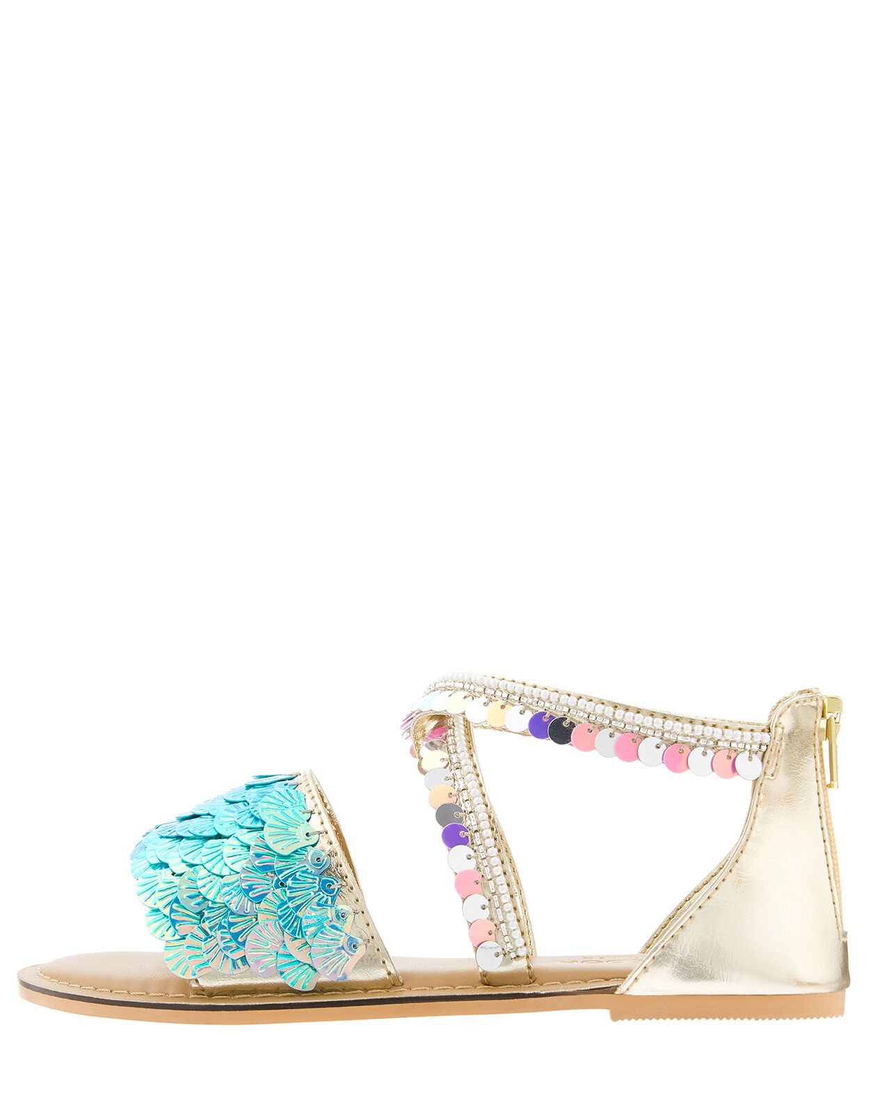 Girls hotsell embellished sandals