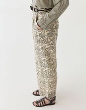 Maison Hotel Lolo Straight Leg Trousers, White (WHITE), large