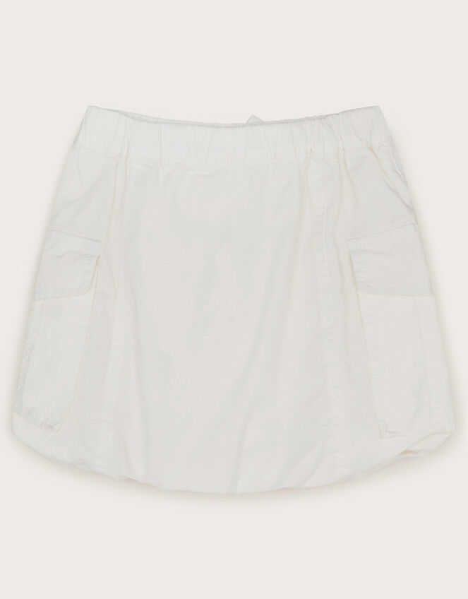 Parachute Cargo Skirt, White (WHITE), large