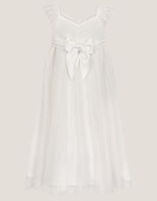 Kai Sequin Flower Maxi Dress, Ivory (IVORY), large