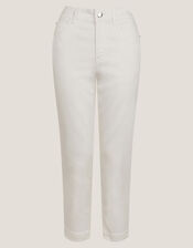 Idabella Cropped Jeans, Ecru (ECRU), large