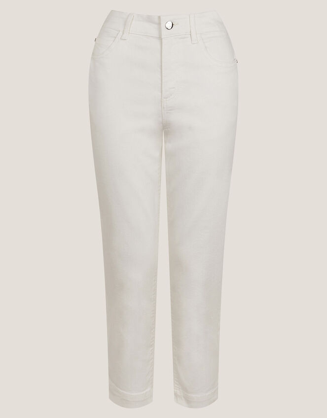 Idabella Cropped Jeans, Ecru (ECRU), large