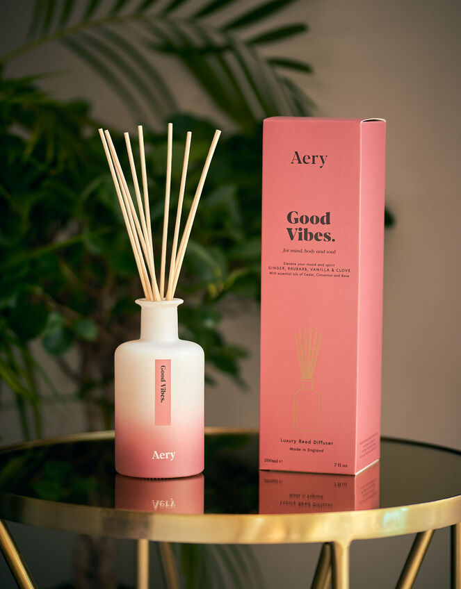 Aery Living Good Vibes Reed Diffuser, , large