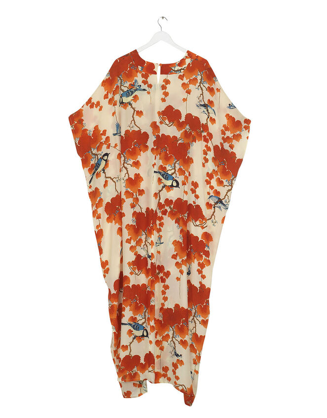 One Hundred Stars Acer Print Maxi Kaftan, , large