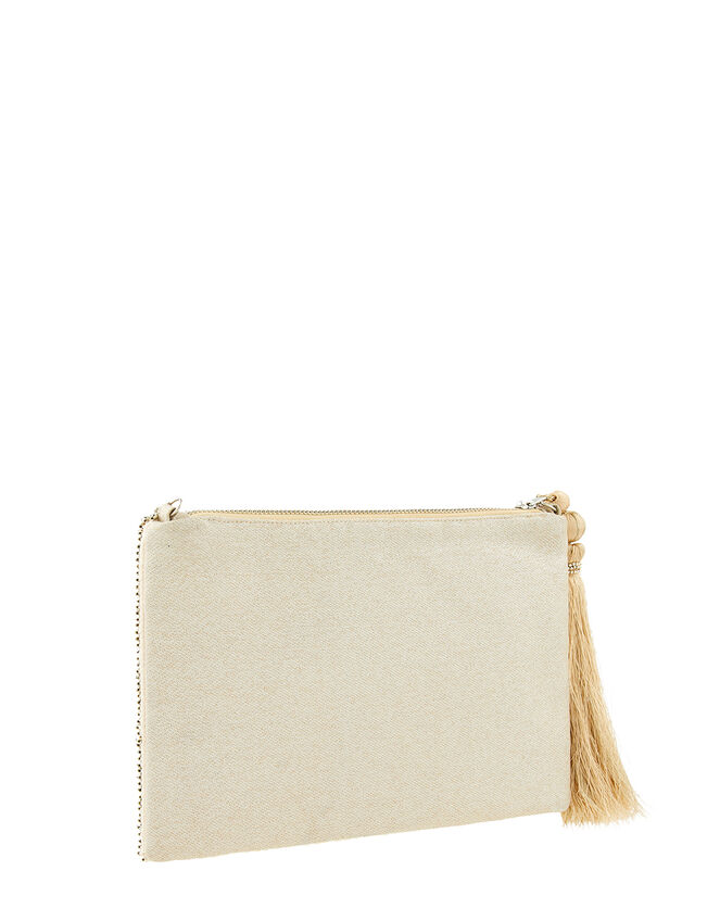 Brielle Beaded Bridal Pouch, , large