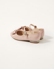Patent Diamante Mini Heels, Pink (PINK), large