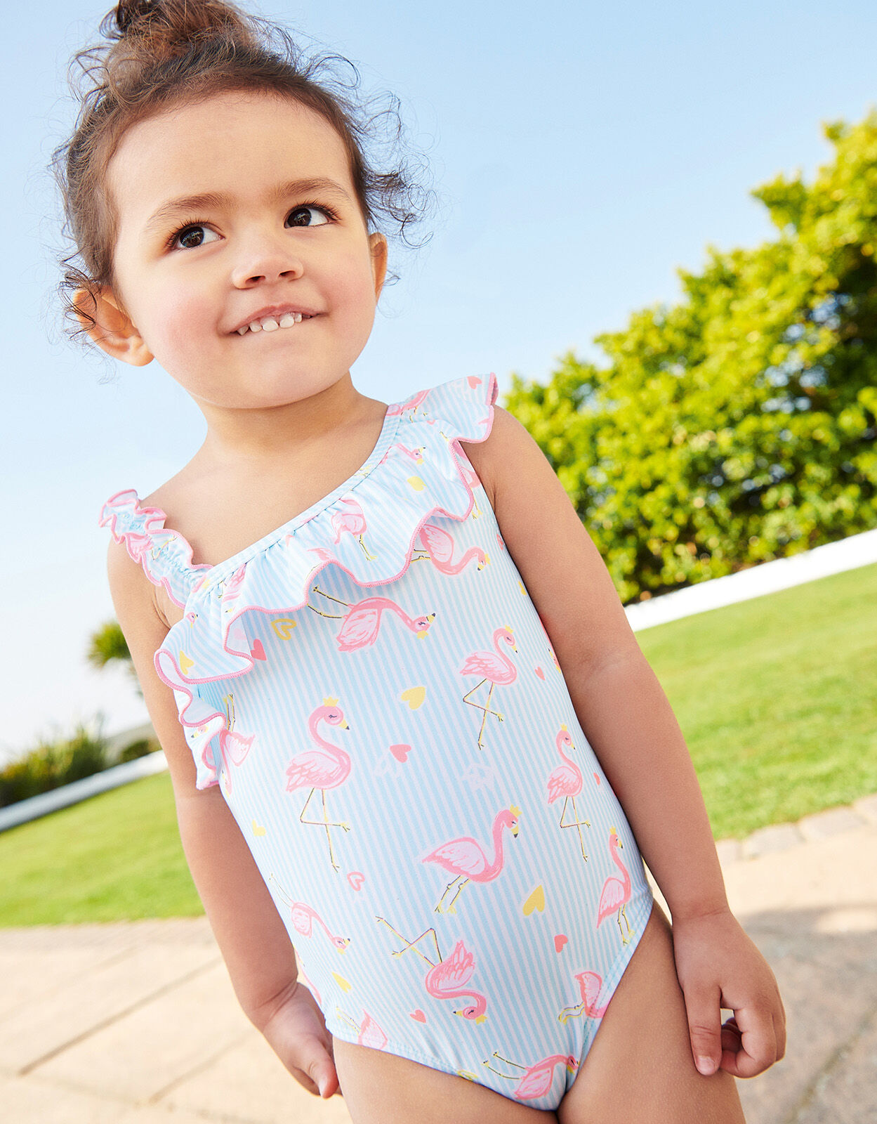 Flamingo bathing suit baby outlet