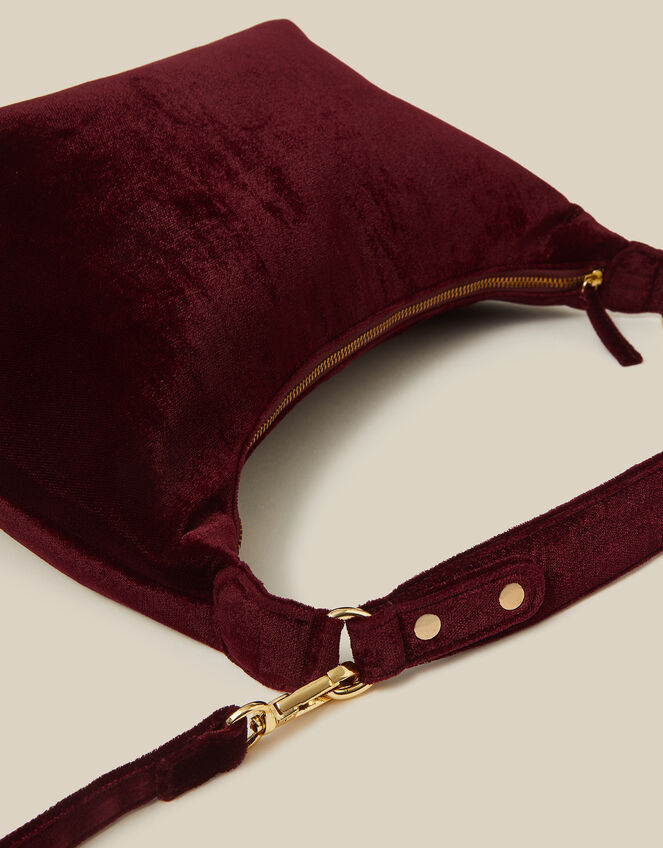 Vanya Velvet Crossbody Bag, , large