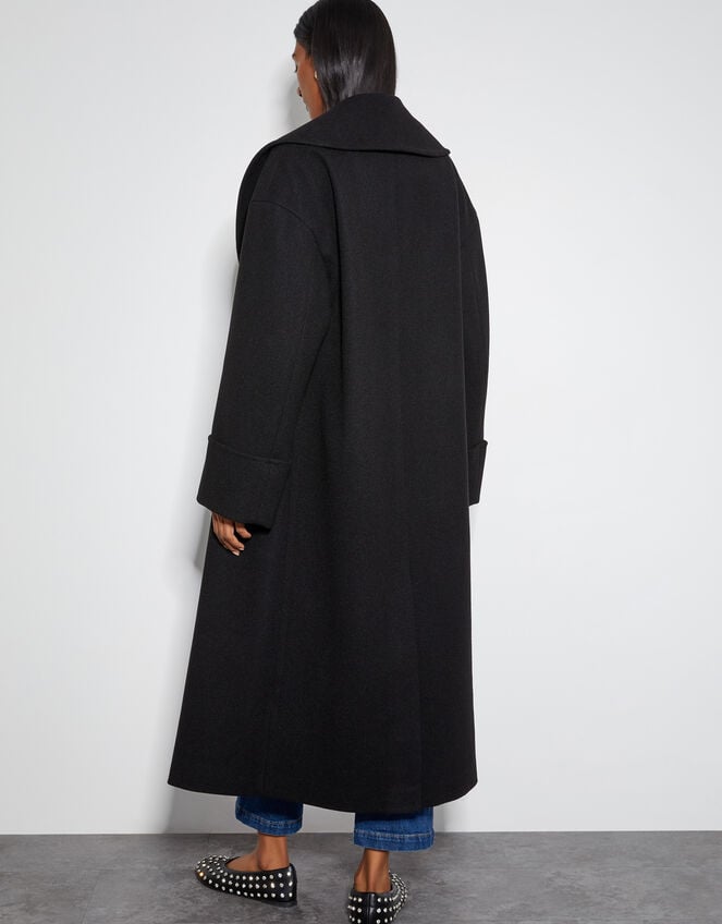Carrie Shawl Coat, Black (BLACK), large