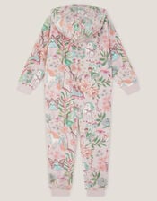 Unicorn Fairy Fleece Onesie, Pink (PINK), large
