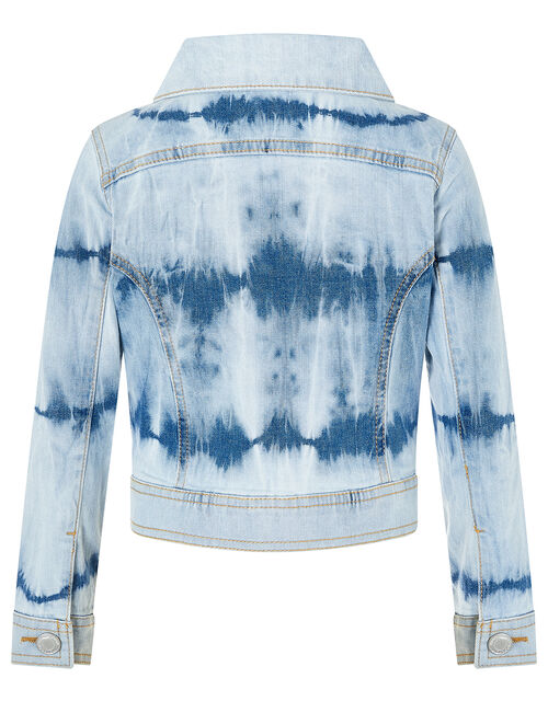 TieDye Denim Jacket Blue Girls' Coats & Jackets Monsoon Global.