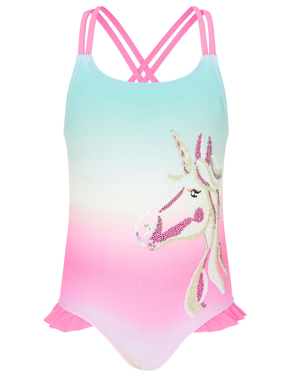 Rainbow on sale unicorn swimsuit