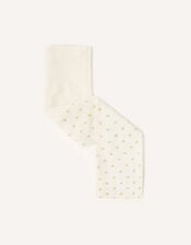 Baby Glitter Spot Tights, Gold (GOLD), large