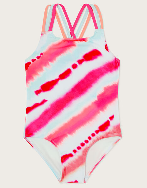Tie Dye Swimsuit , Multi (MULTI), large