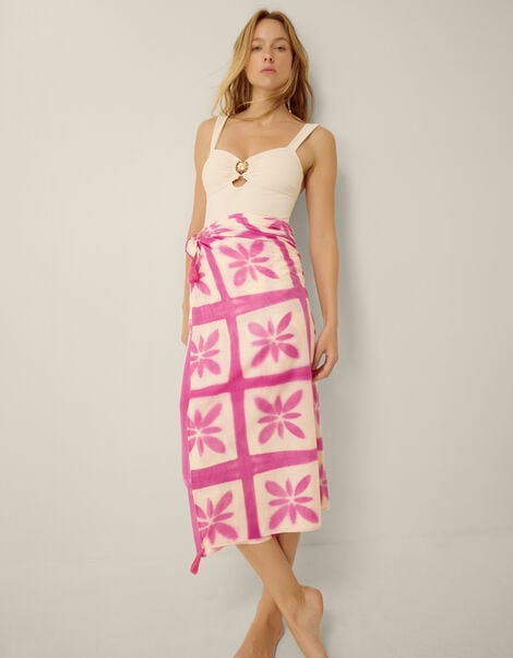 Cayla Artisanal Print Sarong, , large