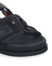 Bibi Lou Mindy Leather Sandals, Black (BLACK), large