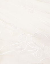 Floral Embroidered Bridal Veil, , large