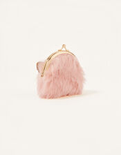 Glitter Butterfly Fluffy Bag, , large