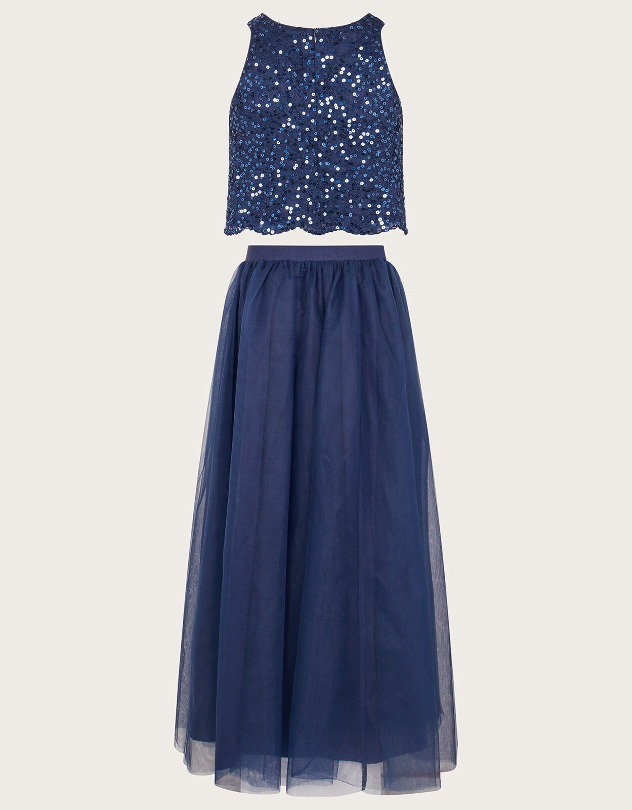 Sequin top 2025 tulle skirt