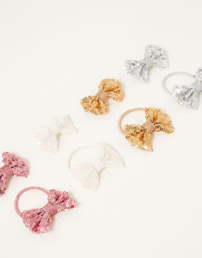 Sequin Bow Hair Accessory Set, , large