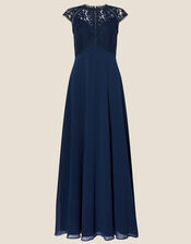 Lindsay Maxi Dress, Blue (NAVY), large