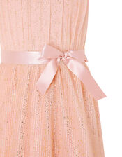 Glitter Tulle Wrap Dress, Pink (PINK), large